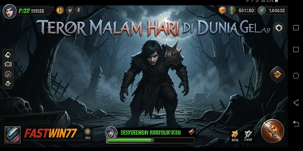 Tampilan gameplay FASTWIN77 yang menakutkan dan mencekam.